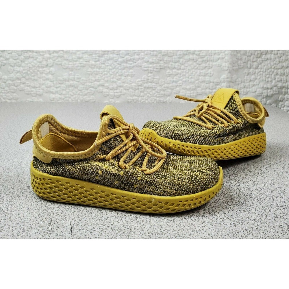 Adidas Pharrell Williams, Infants Sneakers Shoes Yellow, size 7k
